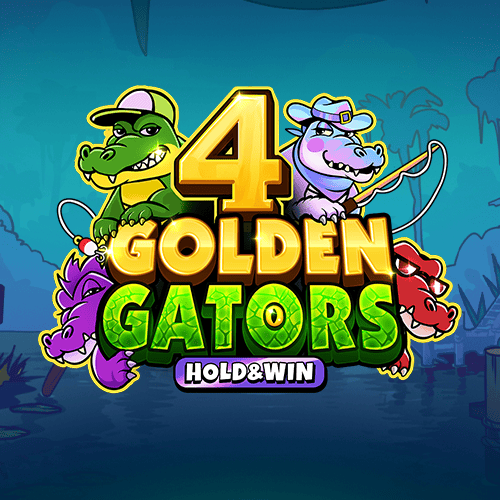 4 Golden Gators Hold&Win